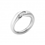 REFLECT ring stor i silver