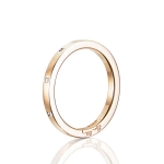 Thin & i love you on top ring i guld