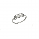 Hjowelry ring mönster silver