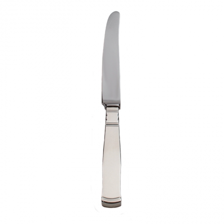 Rosenholm bordskniv långt blad äkta silver