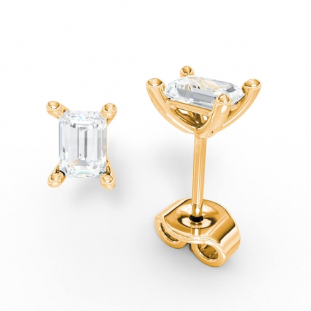 Schalins Aure 14S Studs Sapphire 0.60